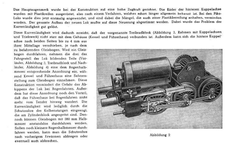 PIKO 23 001 Wagner-Leitbleche Deutsche Reichsbahn  SAMMLERWERT ca. 70€ - 120€  Baujahr: 1955
