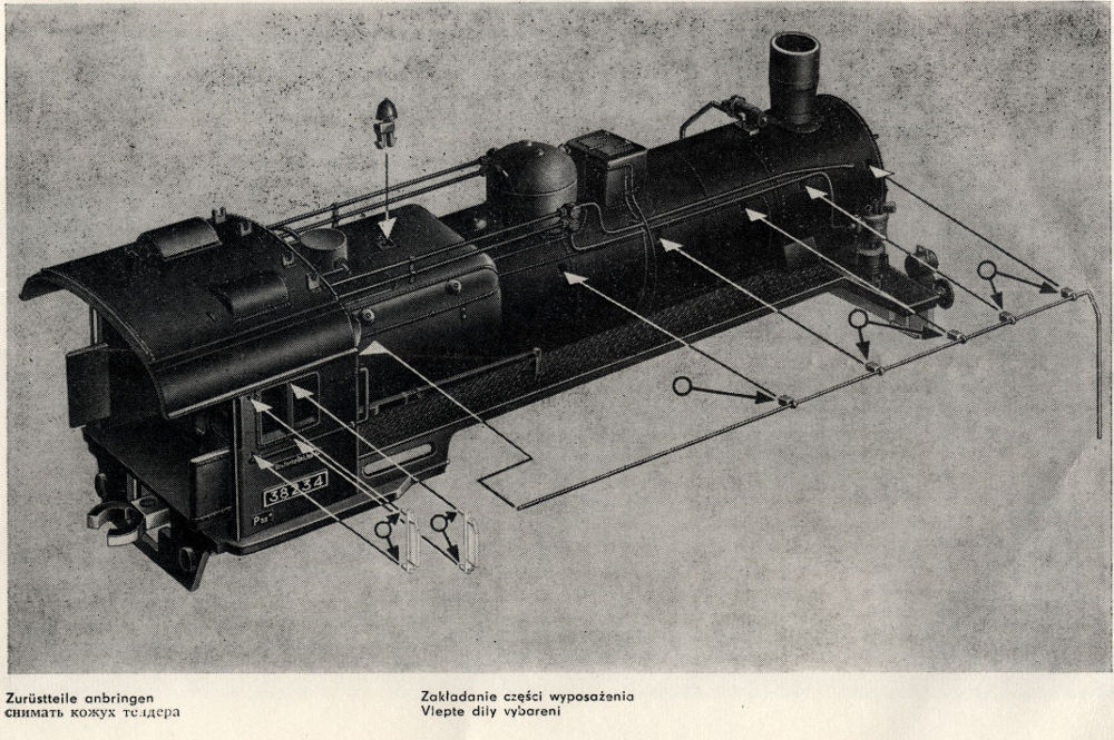 PIKO 38 234 Deutsche Reichsbahn  SAMMLERWERT ca. 80€ - 150€  Baujahr: 1987
