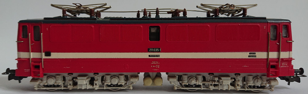 PIKO E211 035 1 Deutsche Reichsbahn  SAMMLERWERT ca. 50€ - 80€ 1973
 