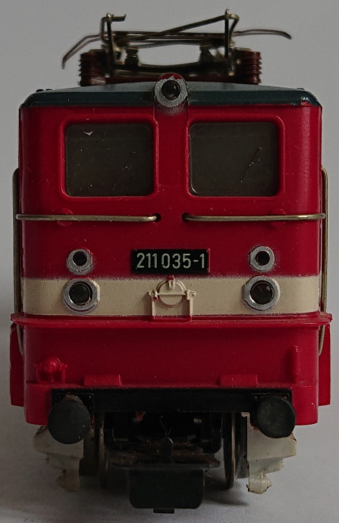 PIKO E211 035 1 Deutsche Reichsbahn  SAMMLERWERT ca. 50€ - 80€ 1973
 