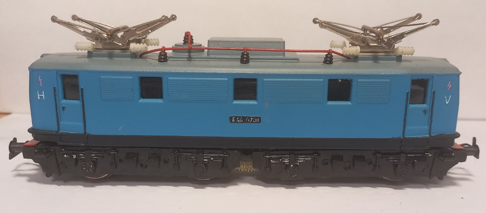 Piko E46 0701 blau  SAMMLERWERT ca. 40€ - 90€  Baujahr: 1954
