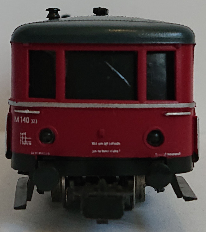 PIKO VT135 M140 323 Verbrennungstriebwagen  SAMMLERWERT ca. 40€ - 70€  Baujahr: 1963
