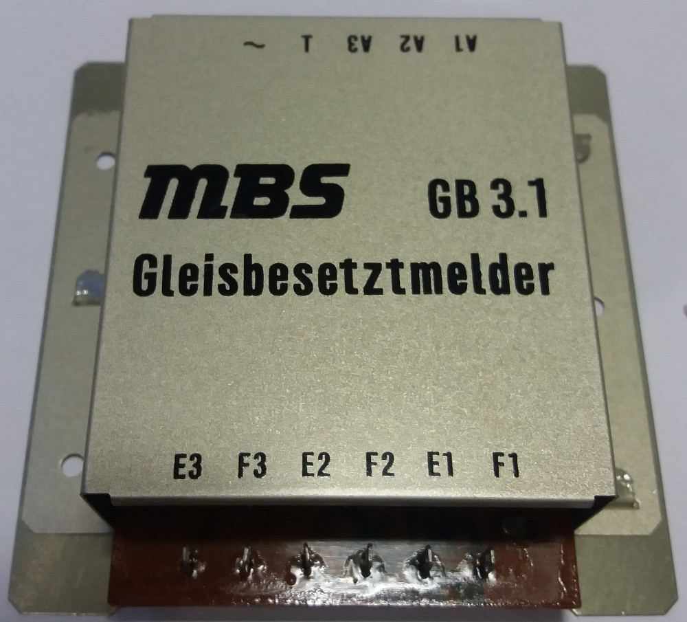 MBS Gleisbesetztmelder GB 3.1 incl. Beschreibung  