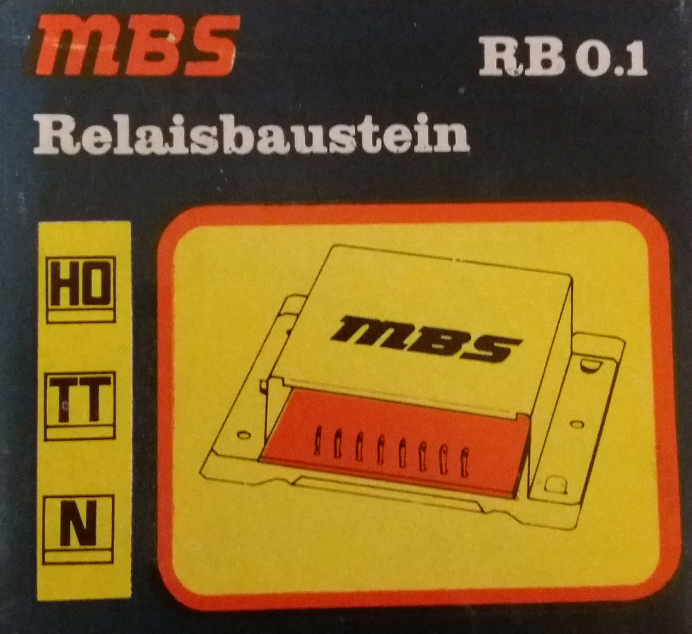 MBS Relaisbaustein RB0.1  