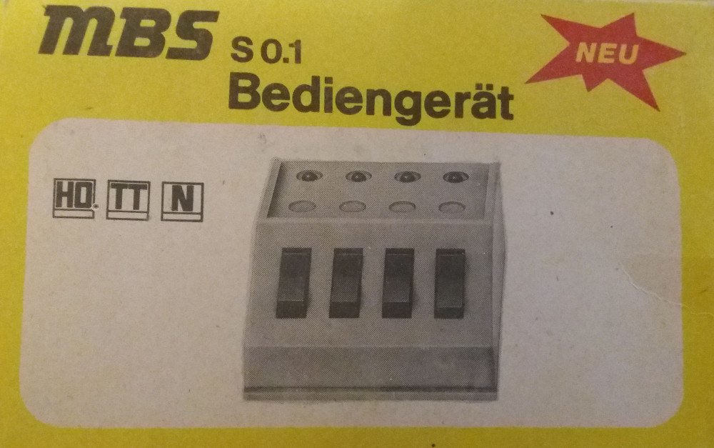 MBS Bediengerät S0.1  