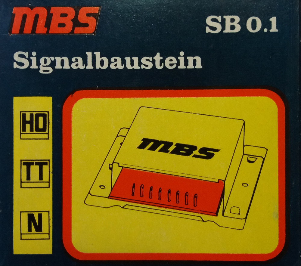 MBS Signalbaustein SB 0.1 incl. Beschreibung  