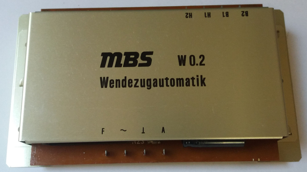 MBS Wendezugautomatik W 0.2 incl. Beschreibung  