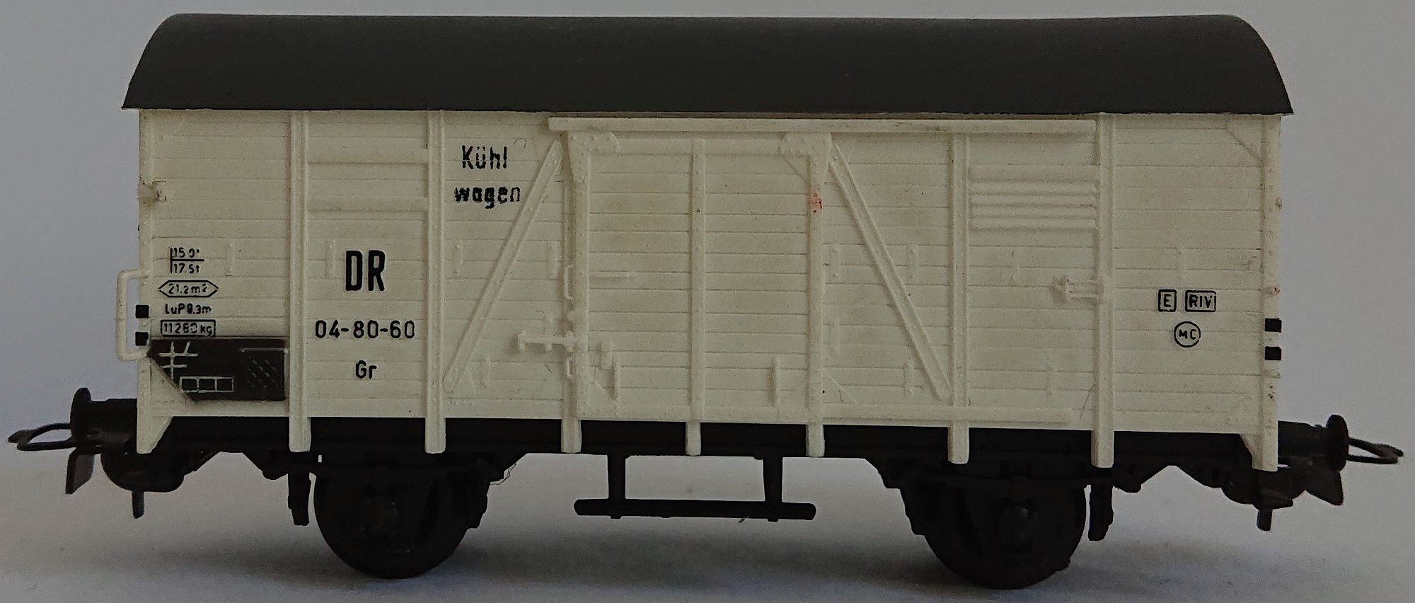 PIKO Kühlwagen 2 achsig 04-80-60 Deutsche Reichsbahn  