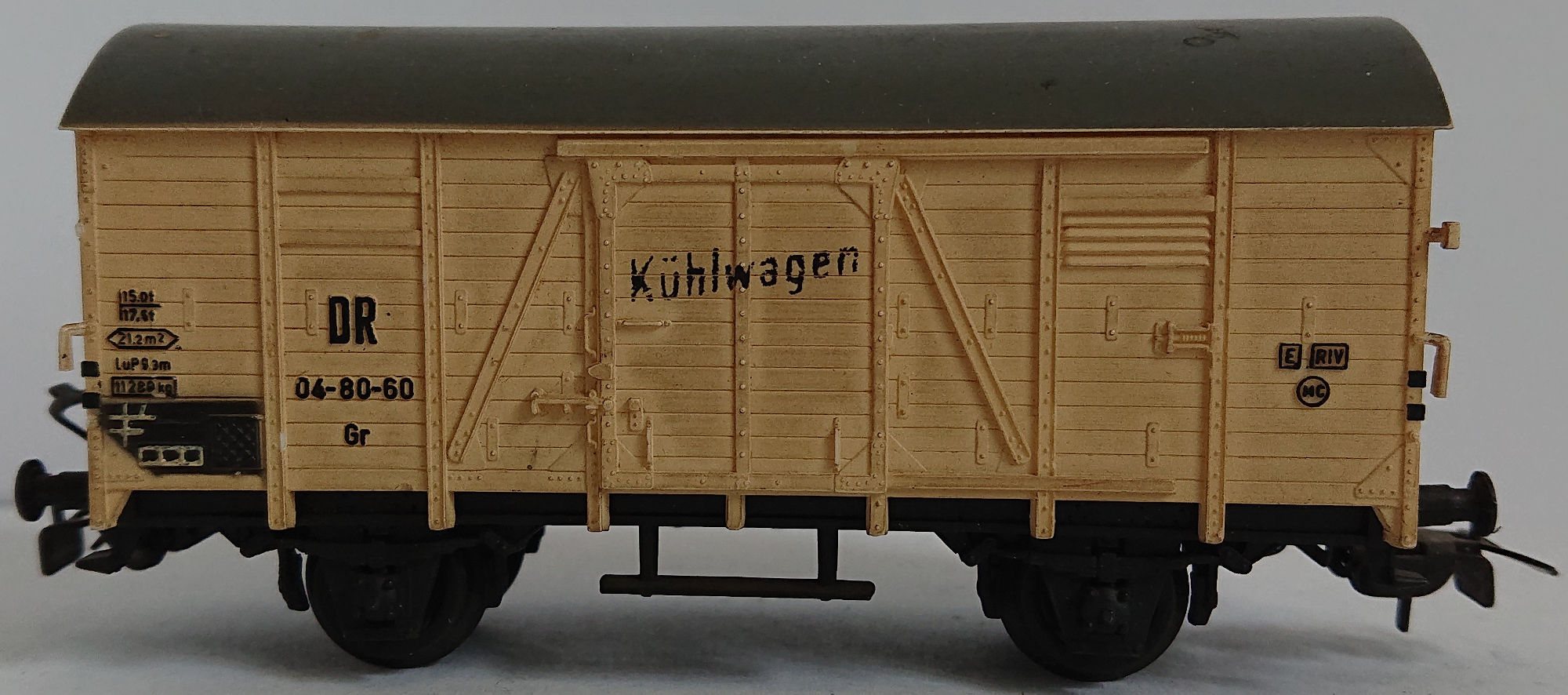 PIKO Kühlwagen 2 achsig 04-80-60 Deutsche Reichsbahn  
