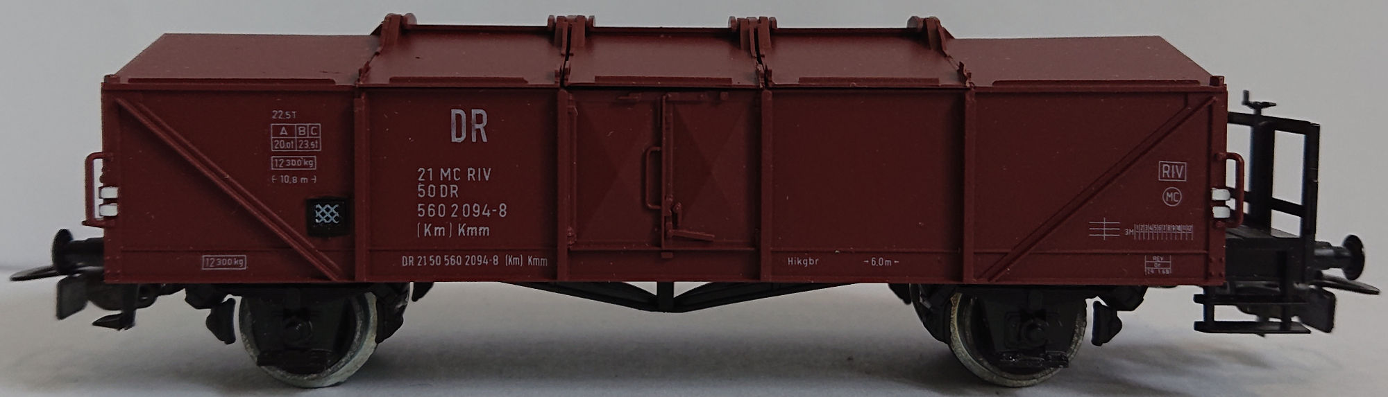 PIKO Klappdeckelwagen Deutsche Reichsbahn  