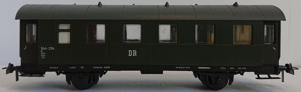 PIKO Personenwagen 344-224 Deutsche Reichsbahn Bi  