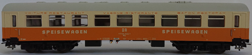 PREFO Städteexpress Speisewagen Deutsche Reichsbahn  
