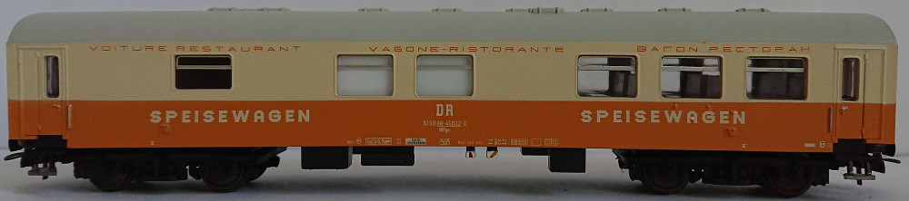 PREFO Städteexpress Speisewagen Deutsche Reichsbahn  