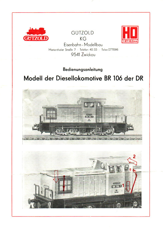 Gützold Werklok 006 Karsdorfer Zement  SAMMLERWERT ca. 80€ - 100€  Baujahr: 1991

