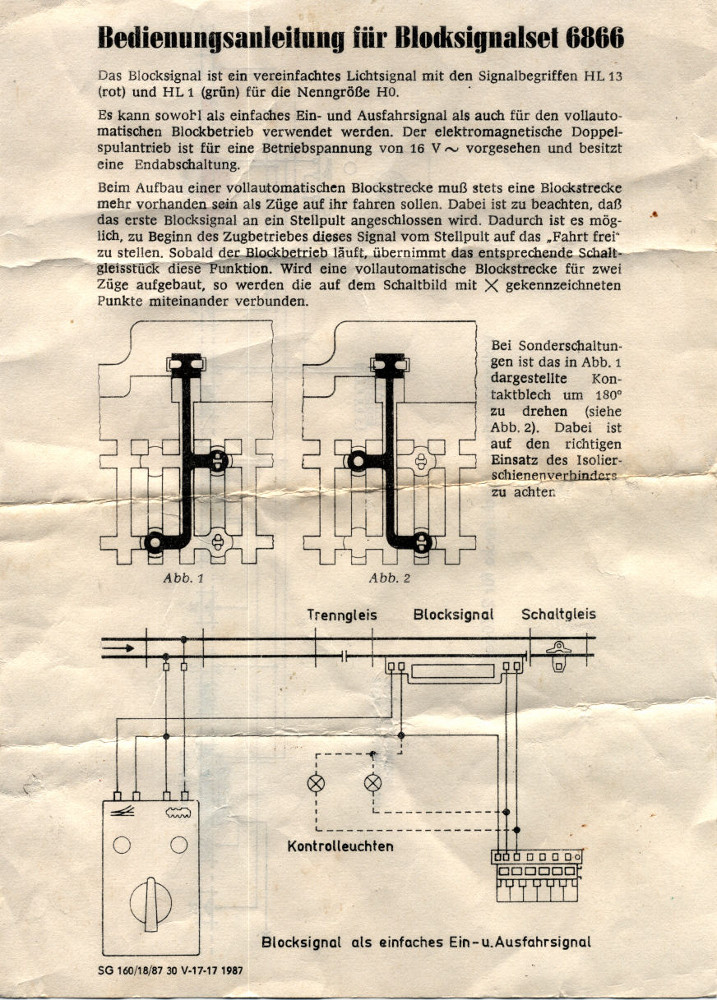 PIKO Blocksignalset 6866  